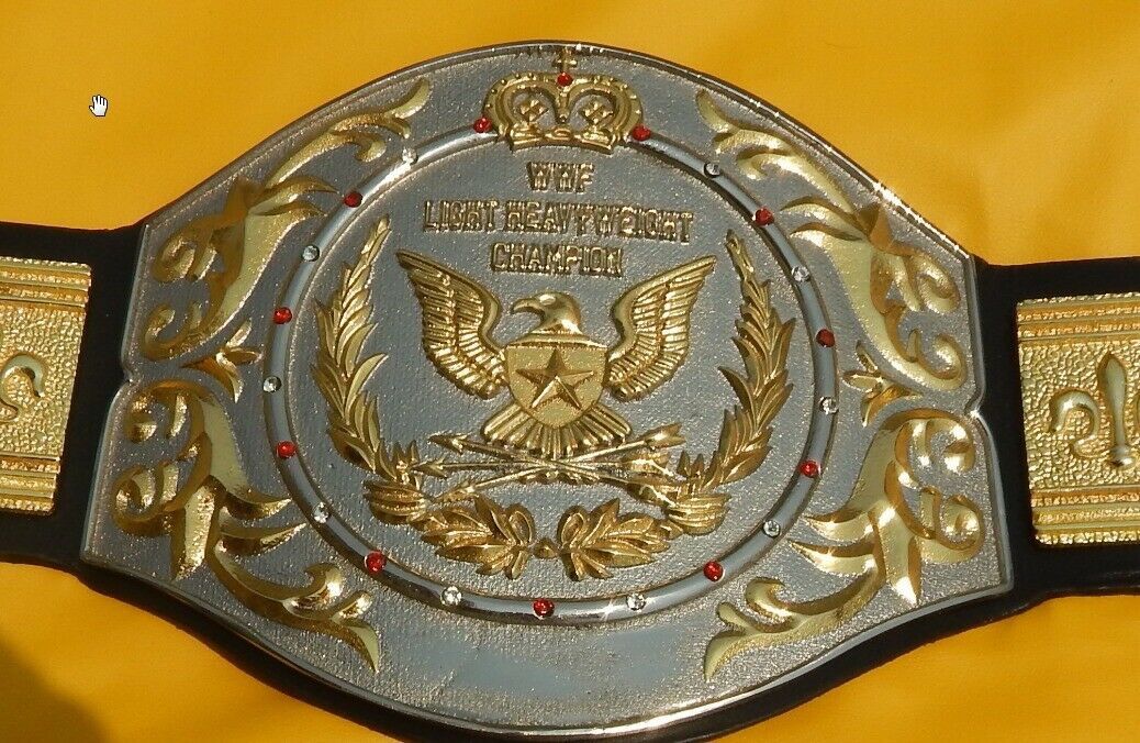 WWF ライトヘビー級王座 プロレス チャンピオンベルト レプリカオーダーメイド 発送到着予定日 11月18日