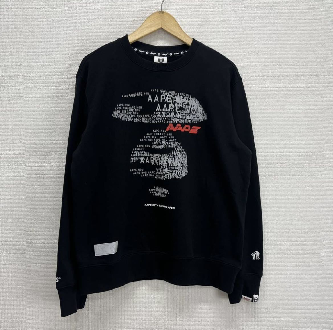 A BATHING APE スウェット 4面　Mサイズ AAPE BY A BATHING APE エーエイプ バイ アベイシングエイプ