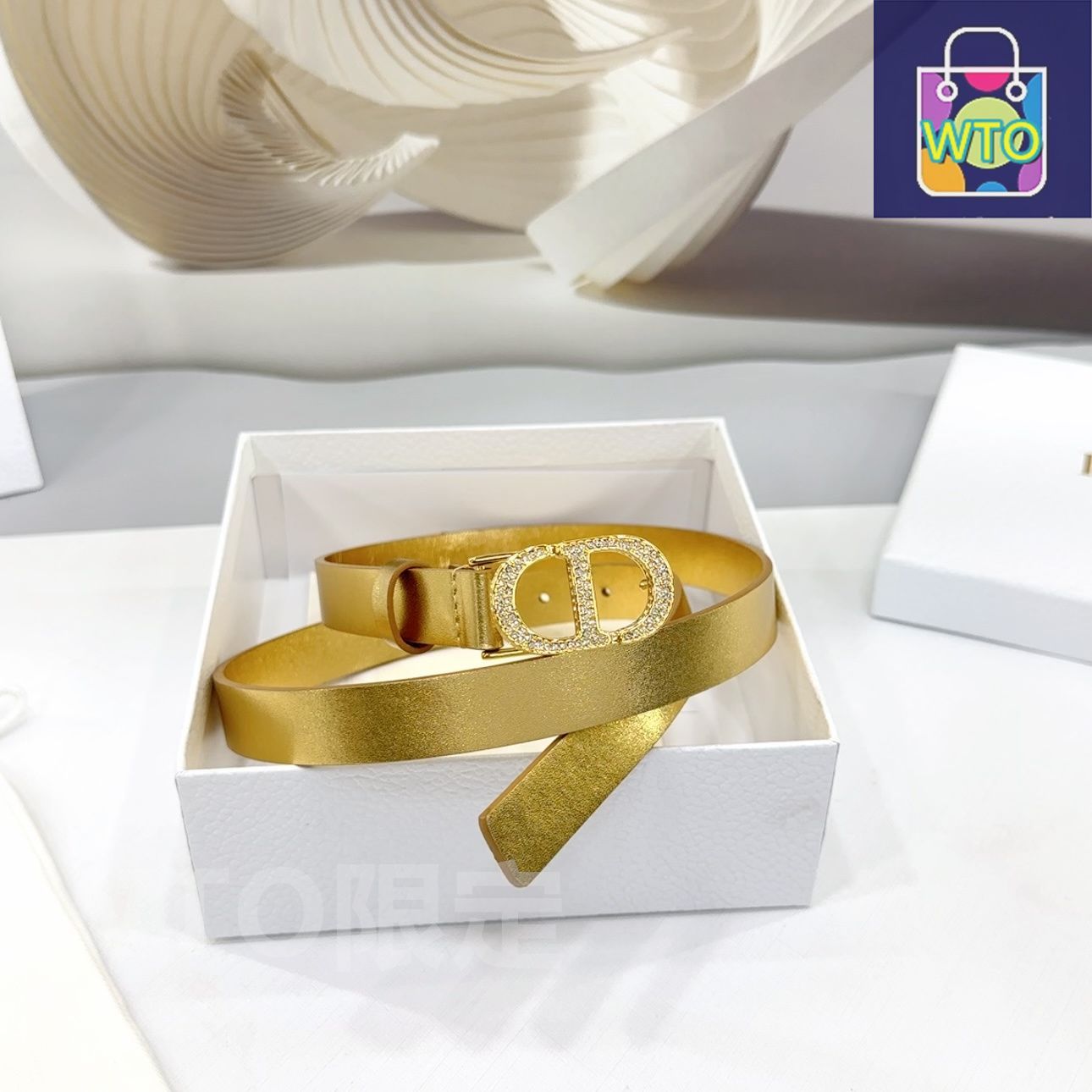 Dior ディオール エレガント ファッションベルト03