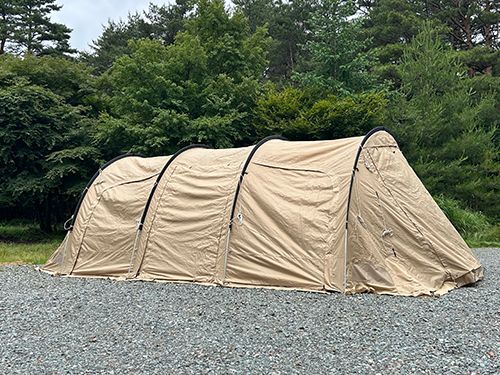 三流　【中古美品】DOD カマボコテント 3M 2/1最終値下げ】DOD カマボコテント3M 中古 リペアあり - メルカリ
