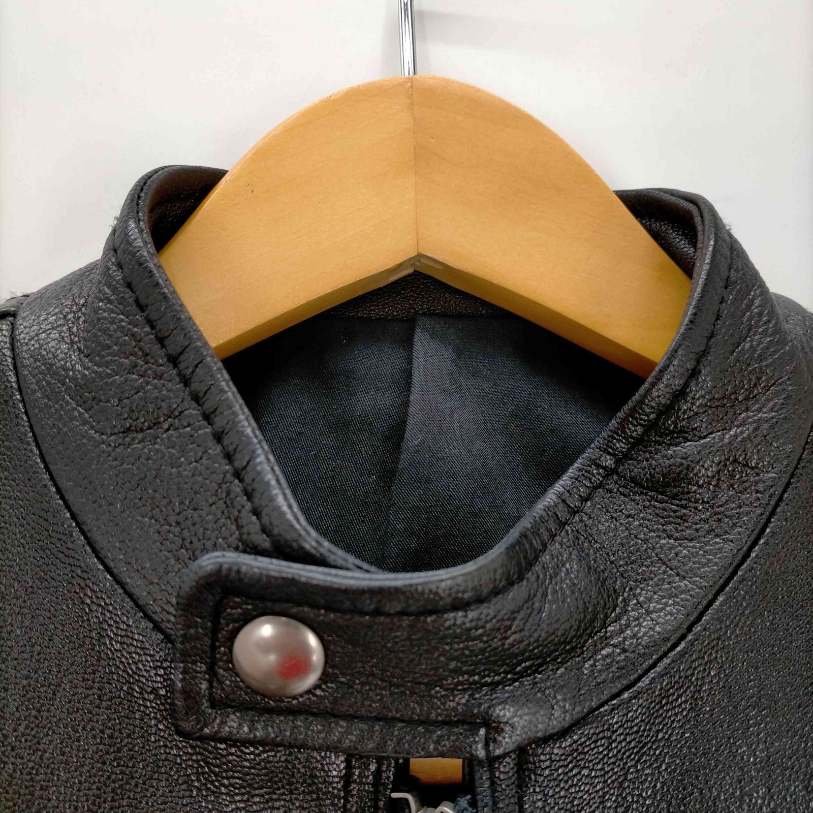 scye シングルライダースジャケット 38 ロンジャン タータン