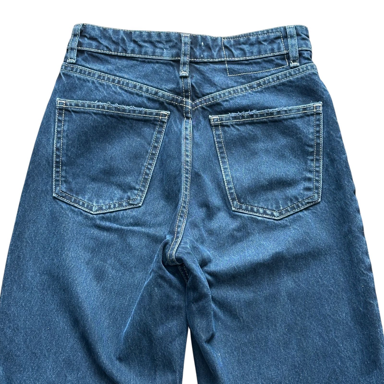 Sezane ハイウエストワイドデニム　36 デニム：ハイウエスト、スリム、ストレート | パリ発