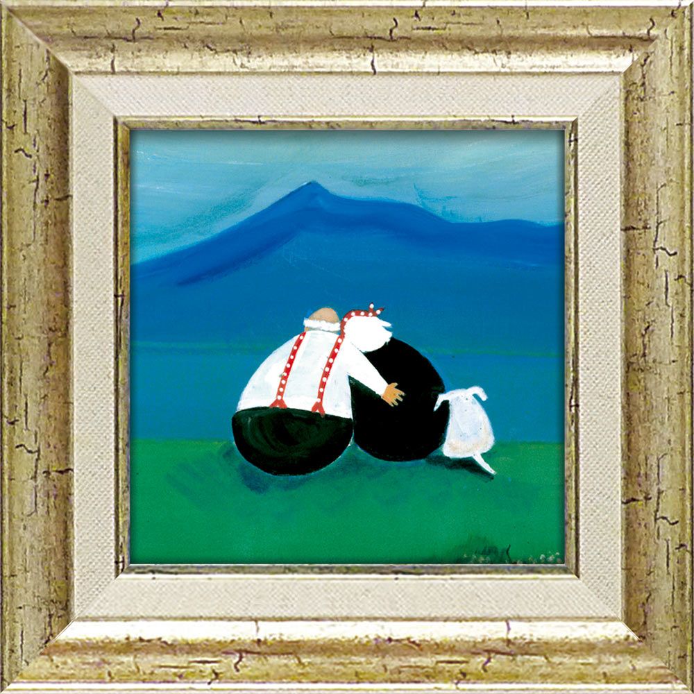 日本画 掛け軸 正峰作 肉筆 官公御尊像 菅原道真公 天神様 絹本 掛軸