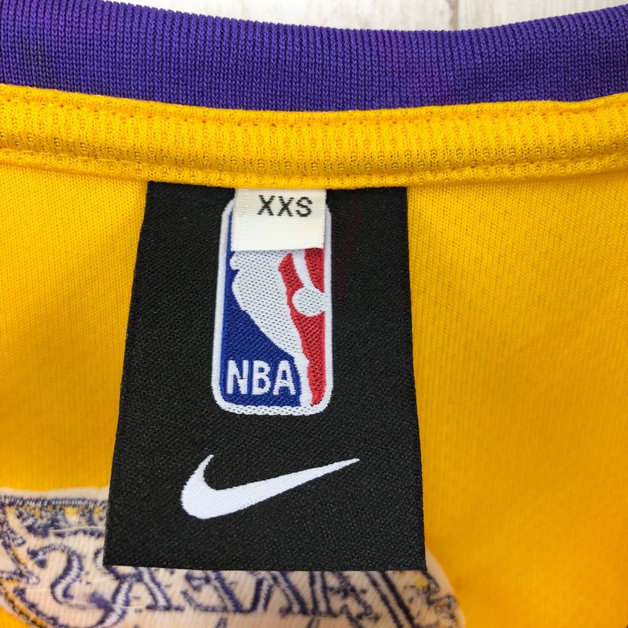 NIKE ナイキ NBA ロサンゼルス レイカーズ LAKERS バスケ ゲームシャツ