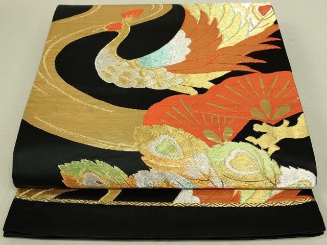 FN11957a 着物 正絹 袋帯 六通柄 FN11957a 着物 正絹 袋帯 六通柄