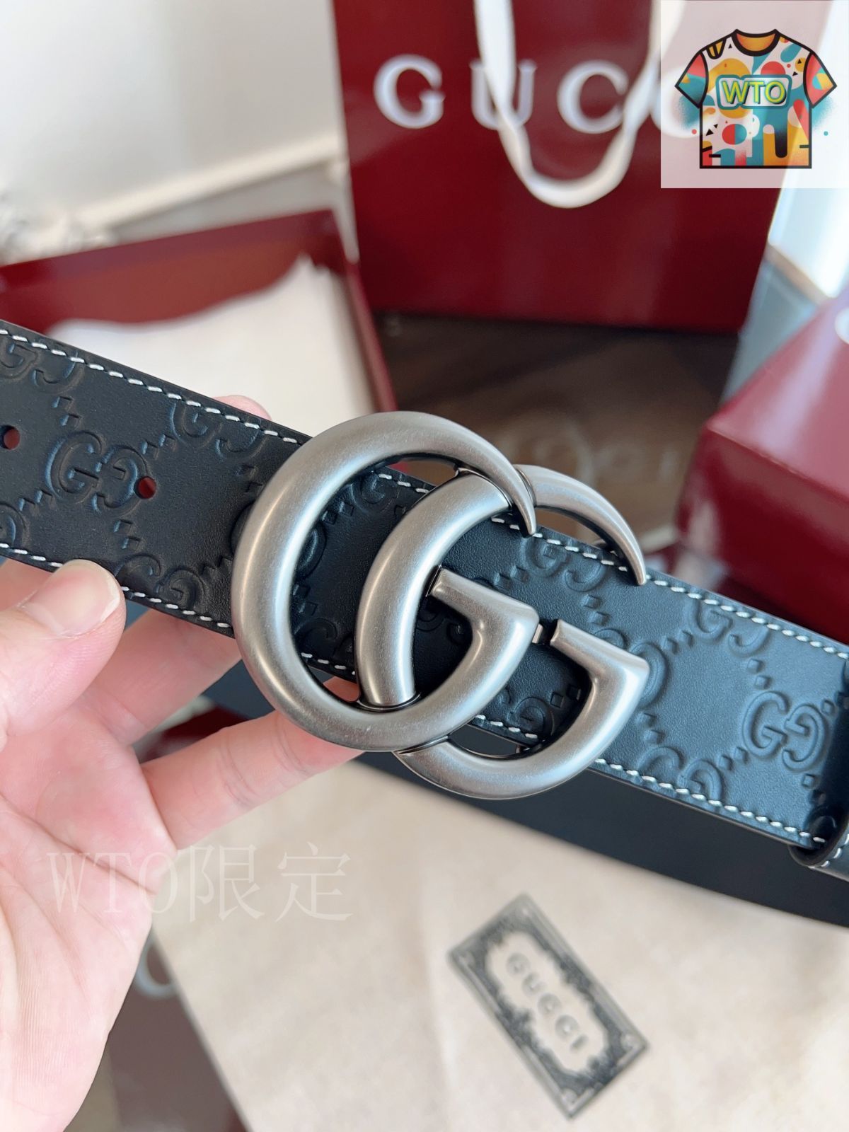 今日特価】GUCCI グッチ PVC ベルト-3 - メルカリ