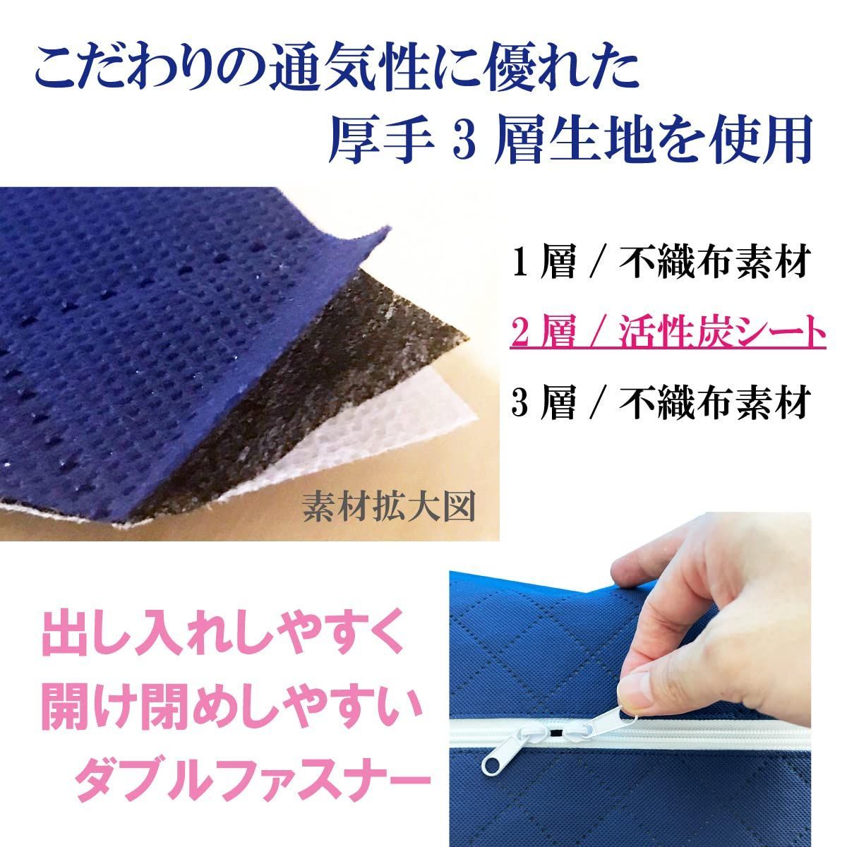 メルカリshops 在庫処分 布団 収納 袋 特大 持ち手付き 大容量 掛け 敷き布団 がまとめて