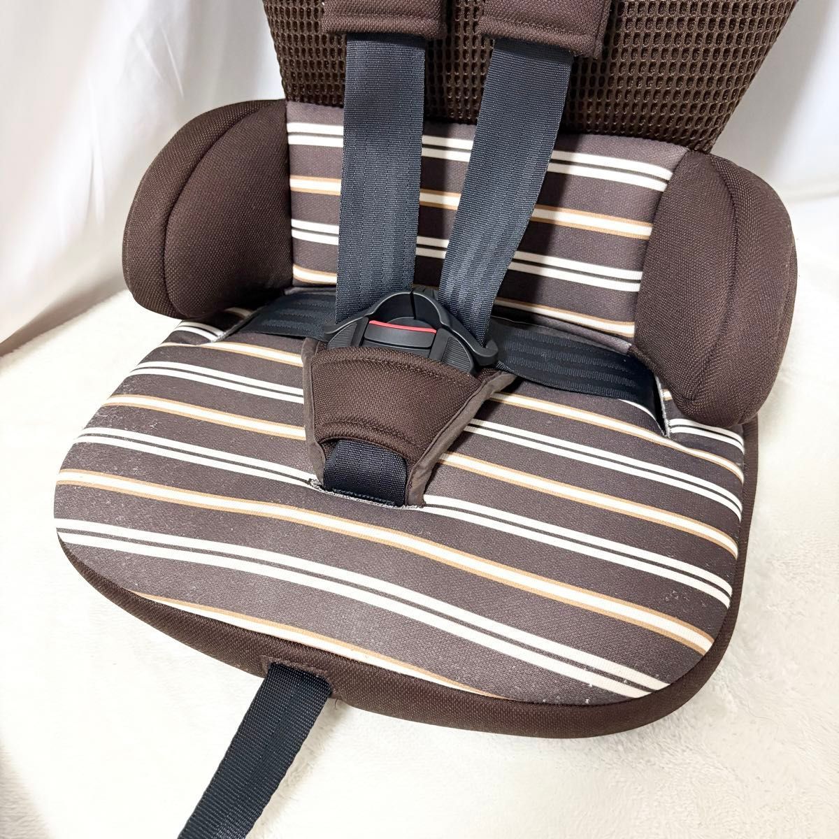 日本育児 トラベルベスト ECプラス ブラウンボーダー TV106 コンパクト