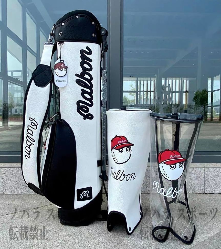 MALBON GOLF ハーフバッグ 7-9本 ゴルフバッグ クラブケース ゴルフ