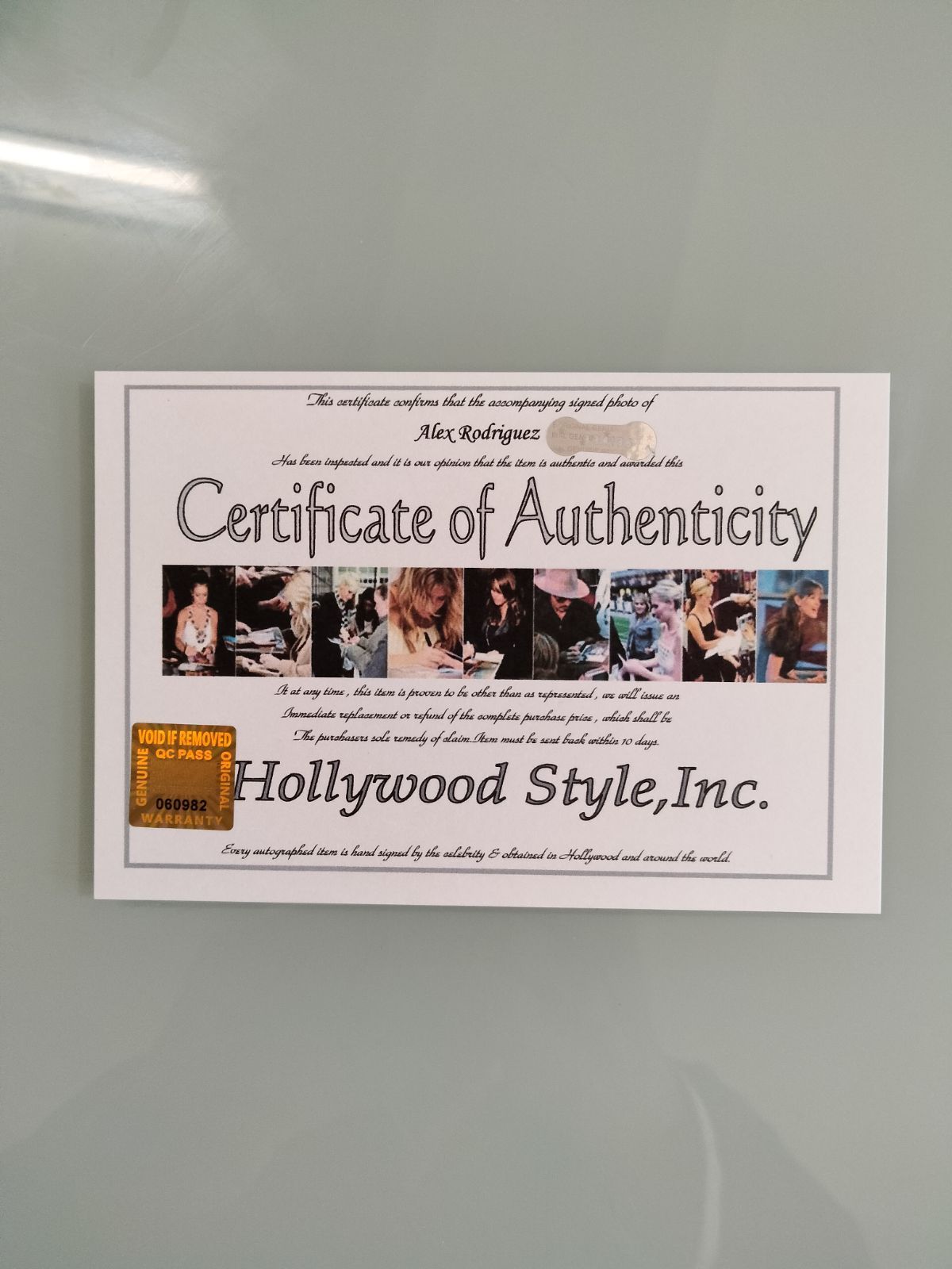 アレックス・ロドリケス直筆サイン入り超大型写真…Alex Rodriguezメ