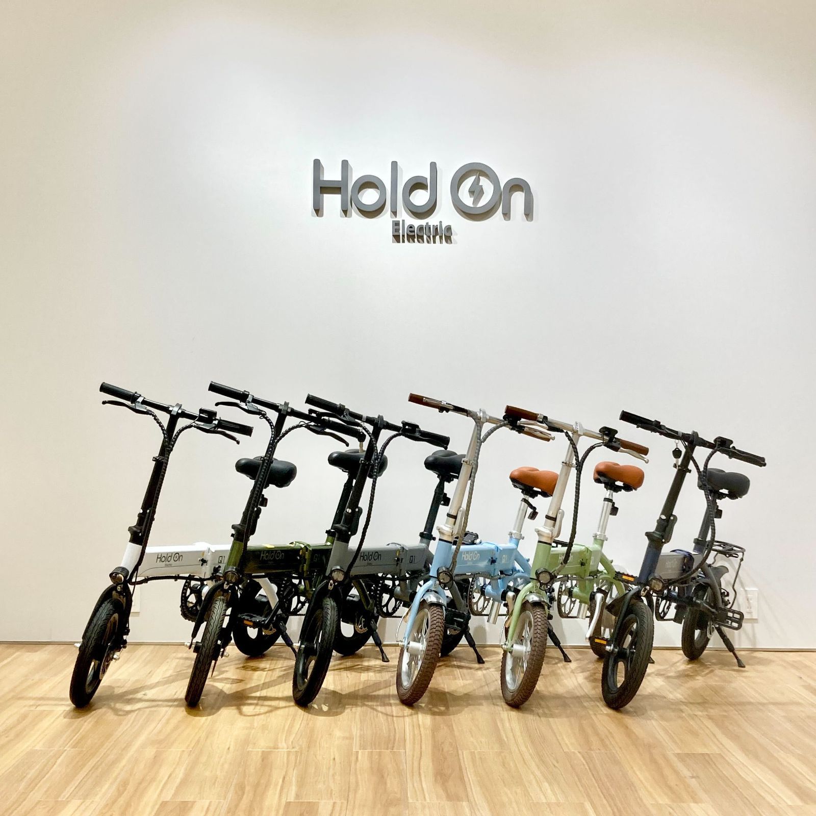 HoldOn Q1 電動アシスト自転車 ホワイト レビュー特典】電動自転車 折りたたみ 6色【開封検品済み】Hold