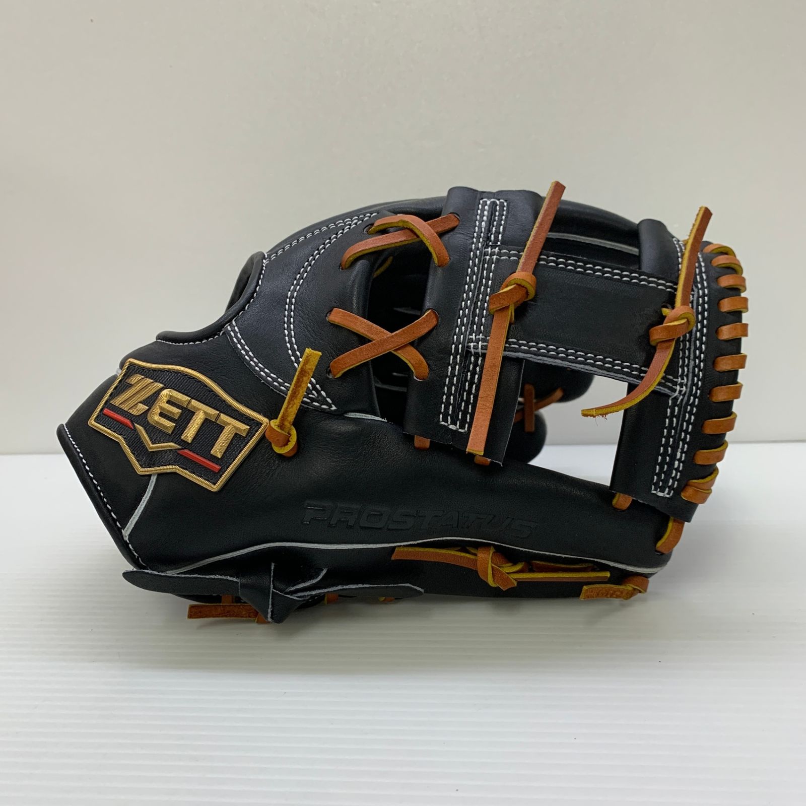 ゼット ZETT プロステイタス 軟式 大人 一般 二塁手 遊撃手用 グローブ グラブ 右投げ BRGB765SG 品 グローブ袋付き 野球 6338