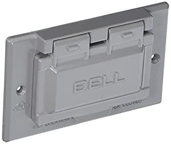 hubbell-bell 5101???0耐候カバー、4???9?/ 16インチx 2???13?/ 16インチ