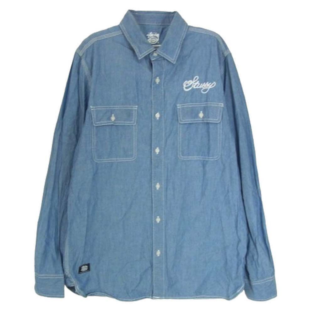 限定コラボStussy ×Worldworkers クラシックデニムシャツ 【公式通販】