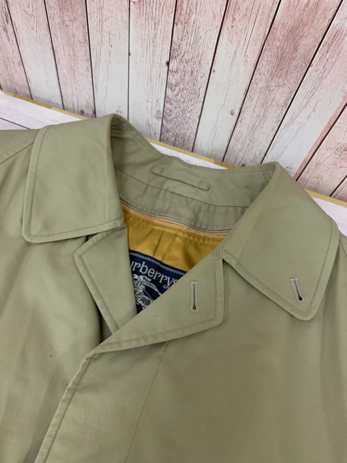 Burberry's バーバリーズライナー付きステンカラーコートカーキ