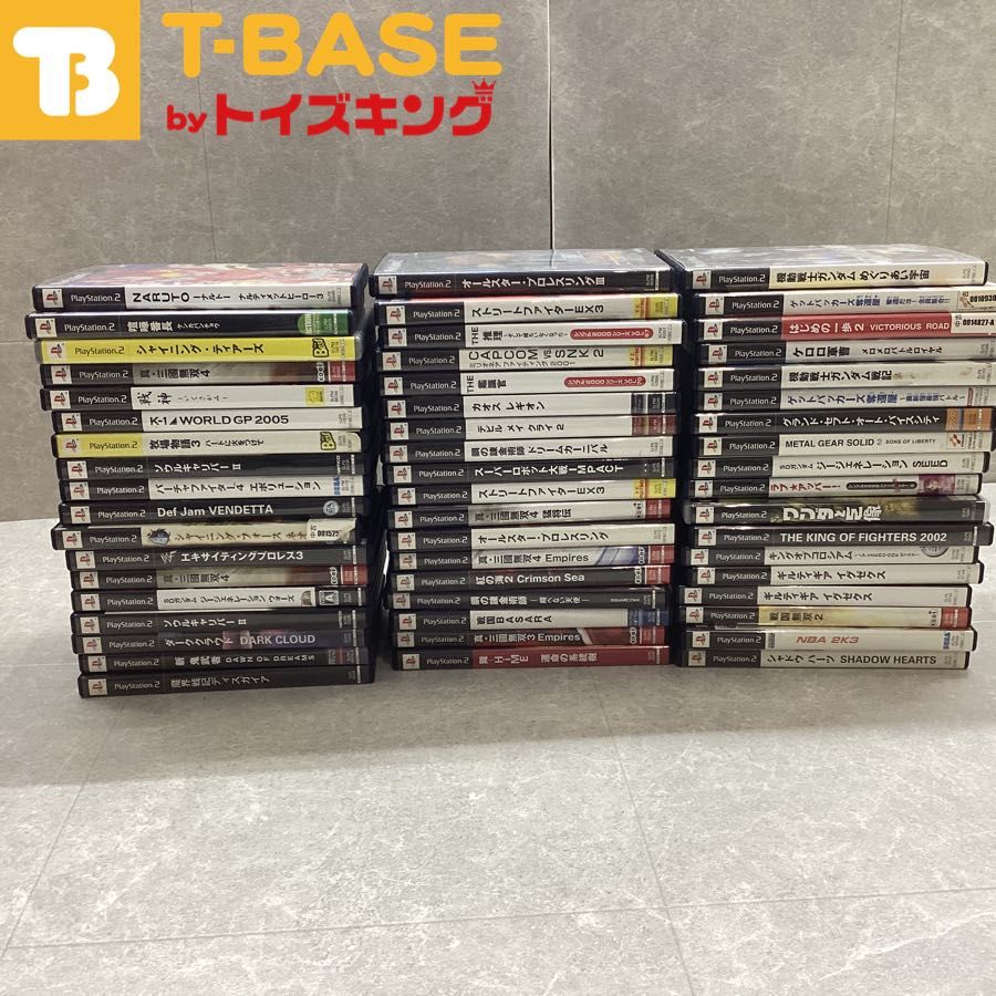 PlayStation2/プレイステーション2/プレステ2/PS2 真・三國無双4 牧場物語3 戦国BASARA 機動戦士ガンダム戦記 等 ソフト 50点以上セット