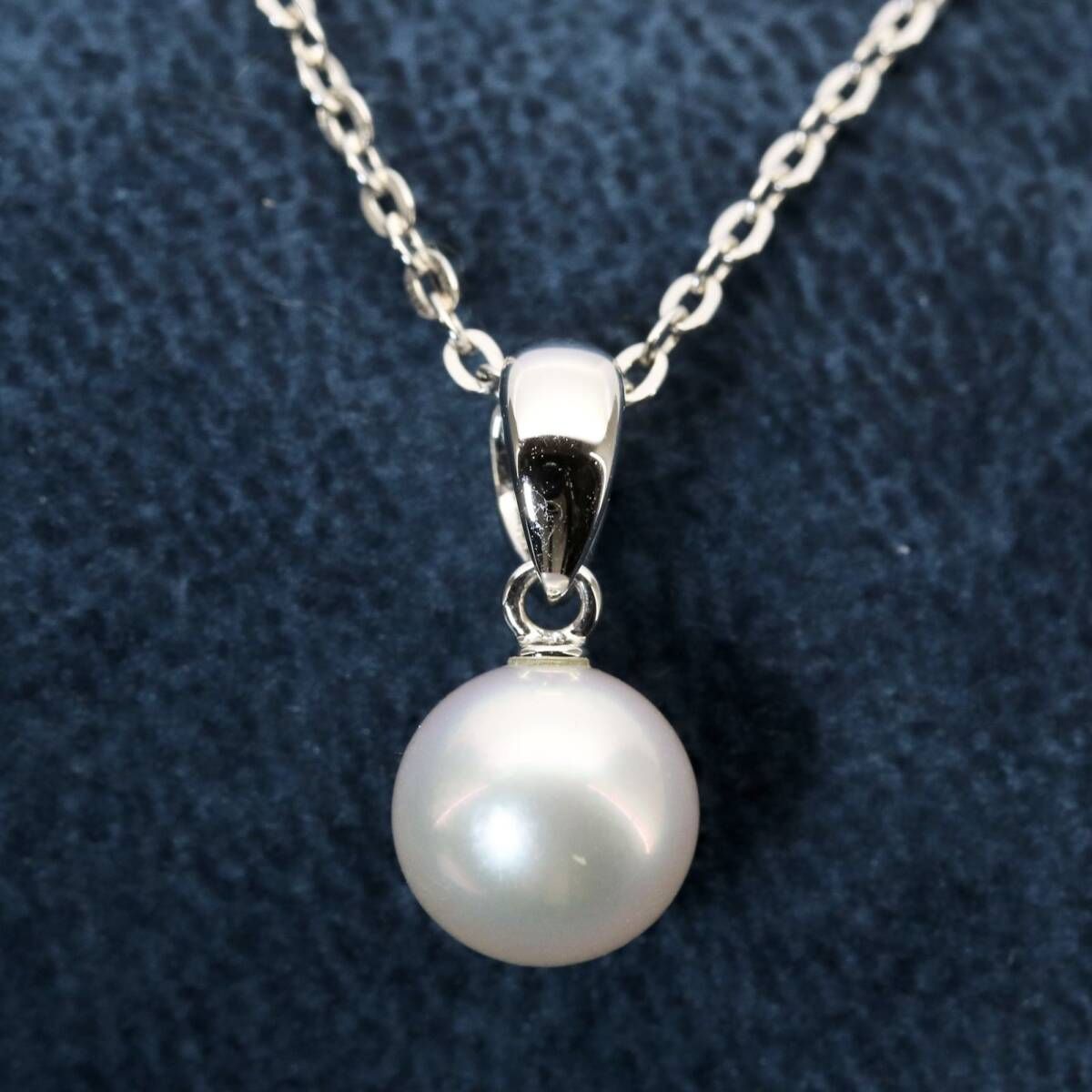 MIKIMOTO ミキモト 飛行機 ネックレス JAS ミキモト】シルバー×パール