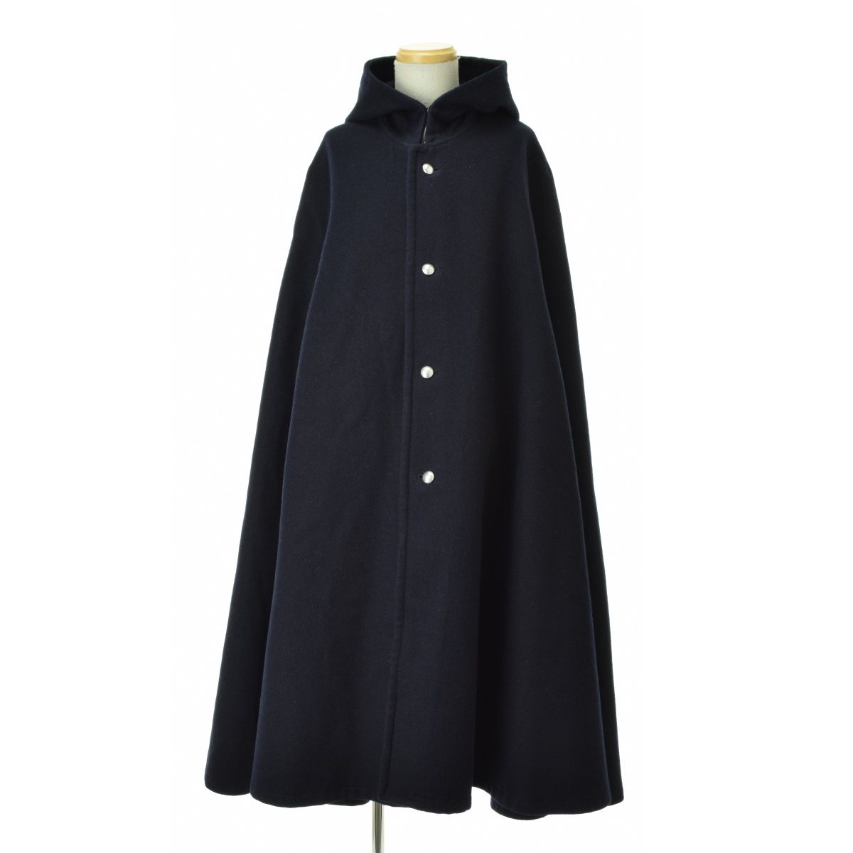 MILITARY】60s フランス軍 MITIN フード付 メルトンウール ケープ