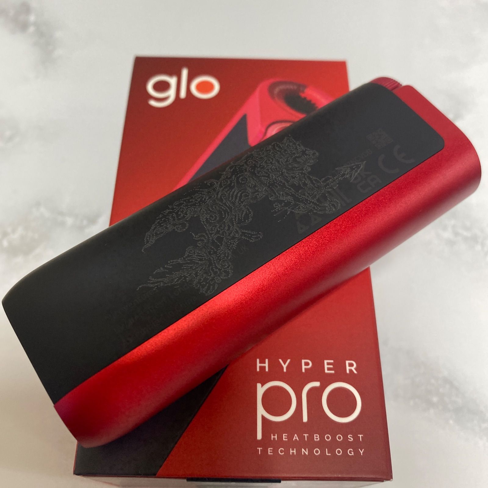 トライバル ウルフ デザイン レーザー加工 glo hyper pro グロー