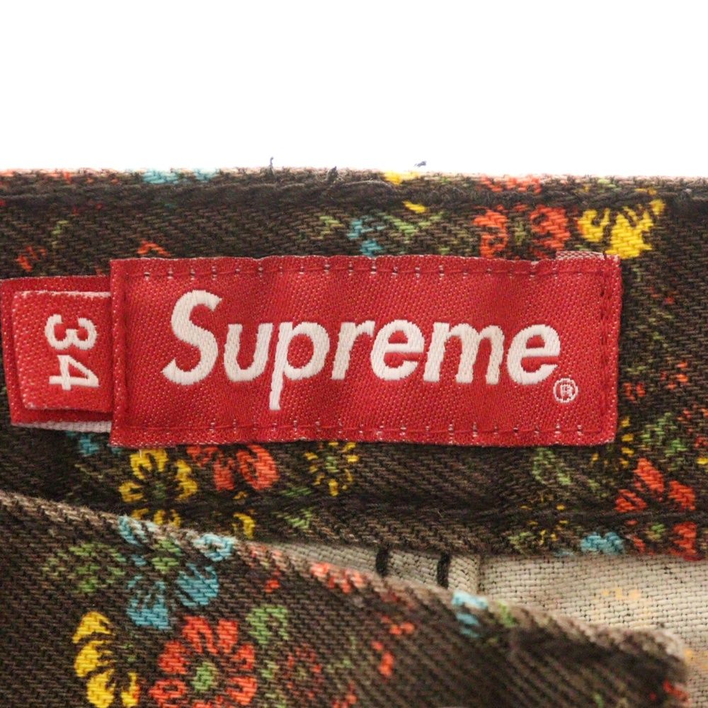 SUPREME (シュプリーム) 22SS Regular Jean Flowers レギュラー