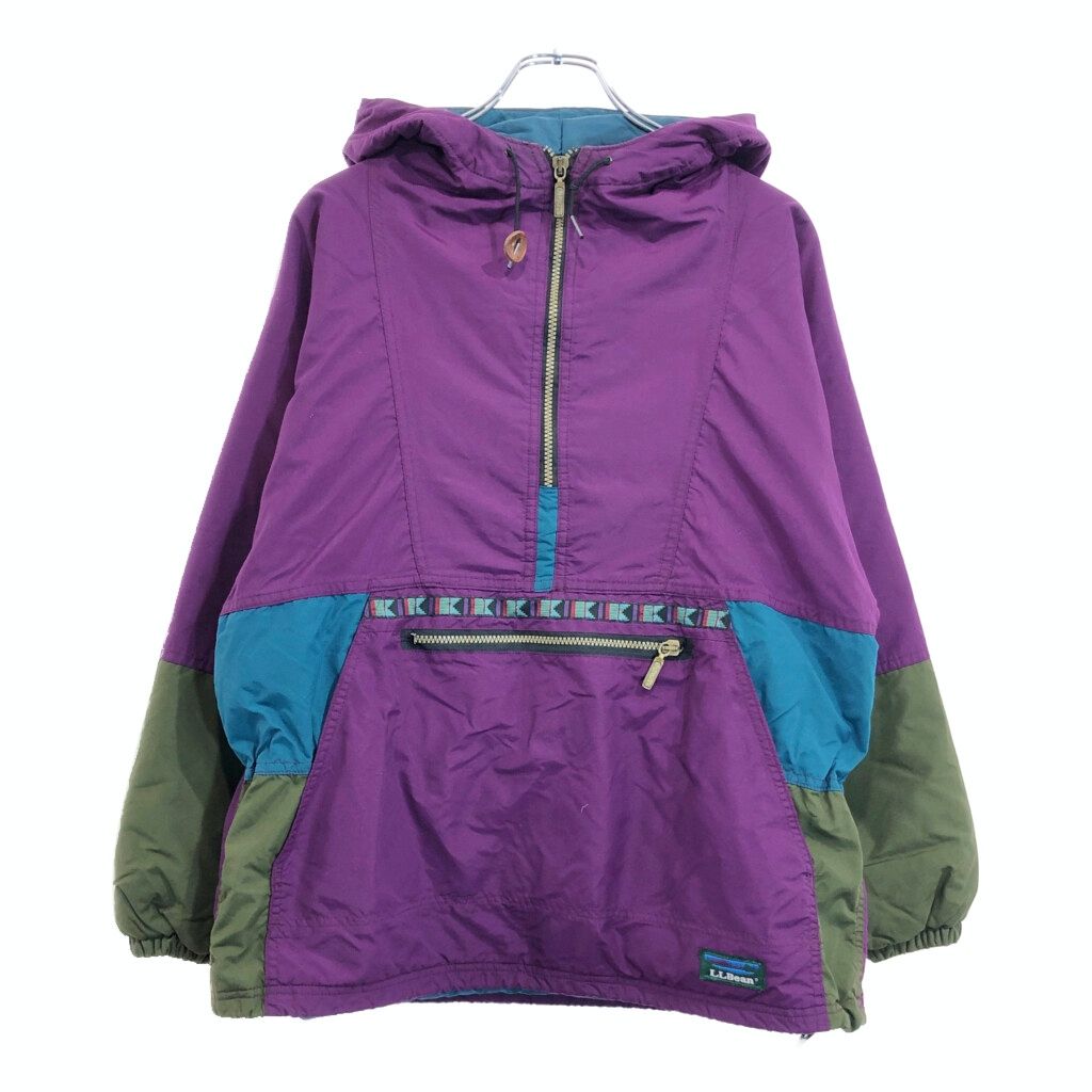 90年代 USA製 L.L.Bean エルエルビーン チロリアンアノラックパーカー