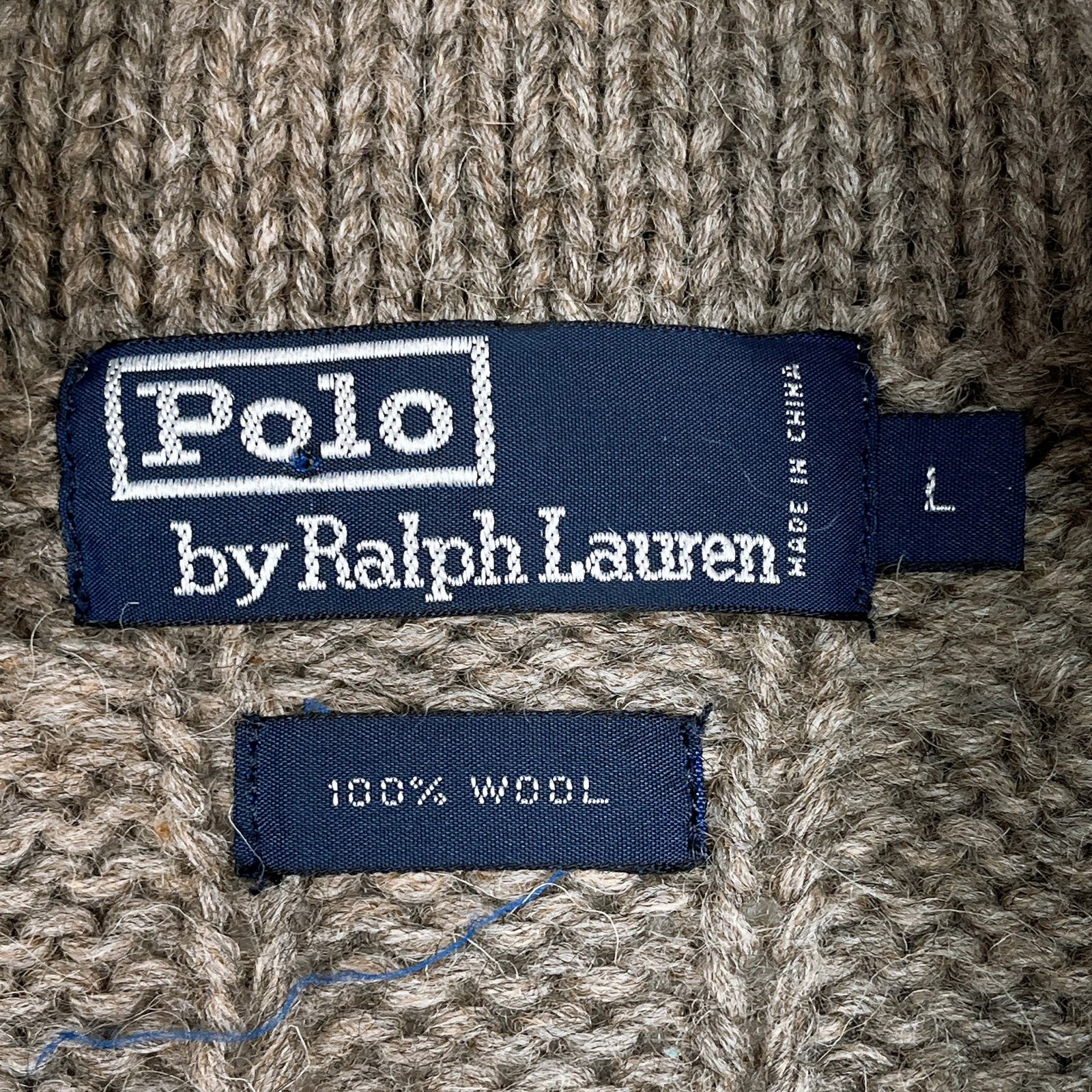 Lsize Polo Ralph Lauren knit long cardigan 23111739 ポロラルフ