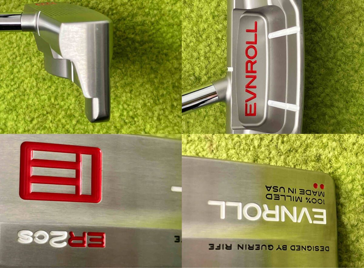 イーブンロール 34インチ ER2 パター ヘッドカバーつき 【楽天市場