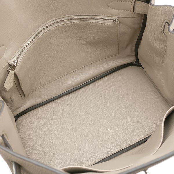 エルメス ハンドバッグ バーキン30 トゴ グレー グレージュ  中古