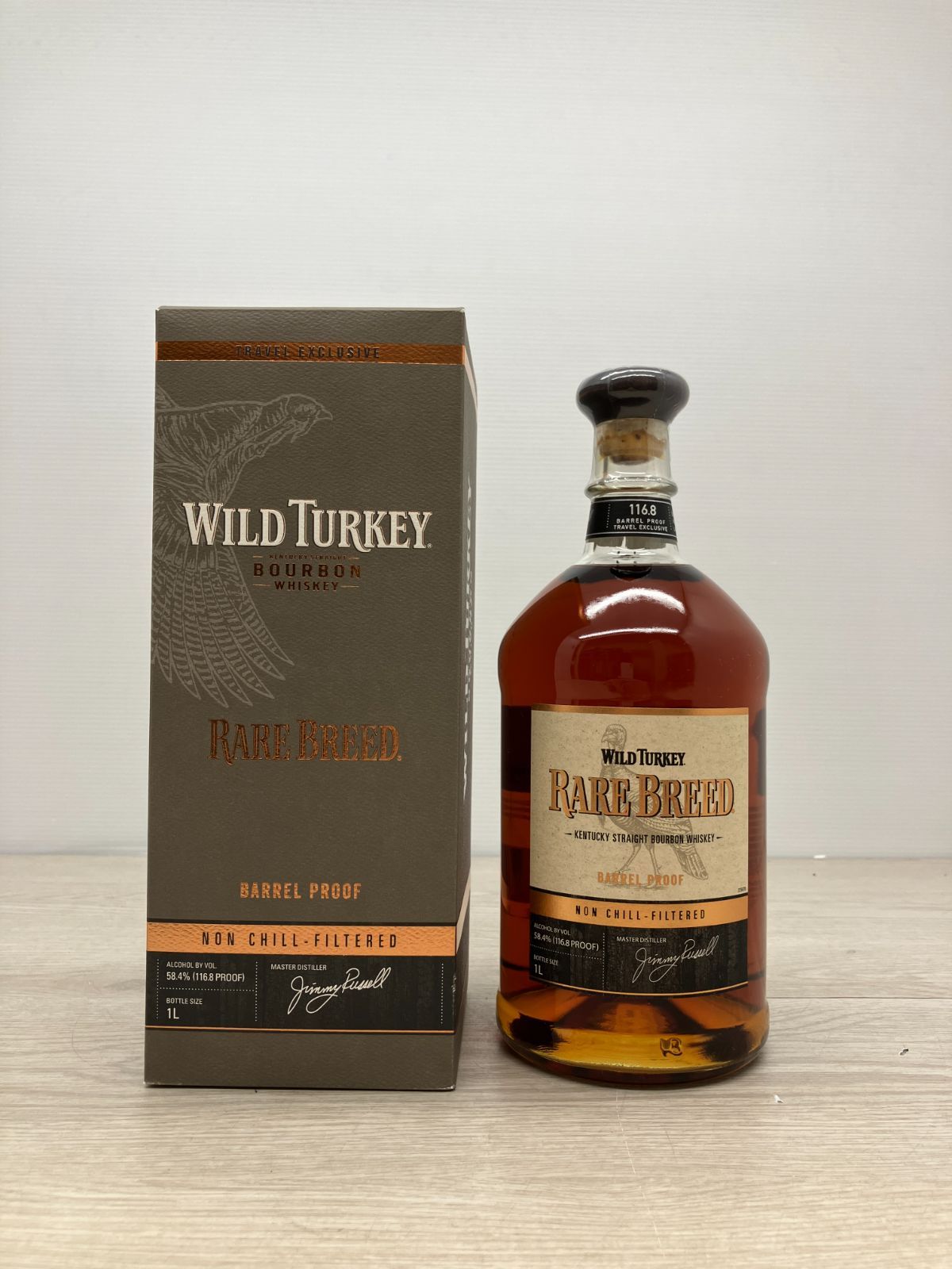 飲料・酒 WILD TURKEY ワイルドターキー RARE BREED 1000ml 58.4
