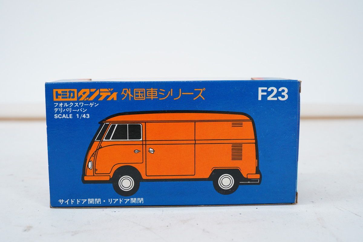 トミカダンディ 1/43 フォルクスワーゲン デリバリーバン ダイキャストカー 8.54 △ トミカダンディ F23 フォルクスワーゲン デリバリーバン