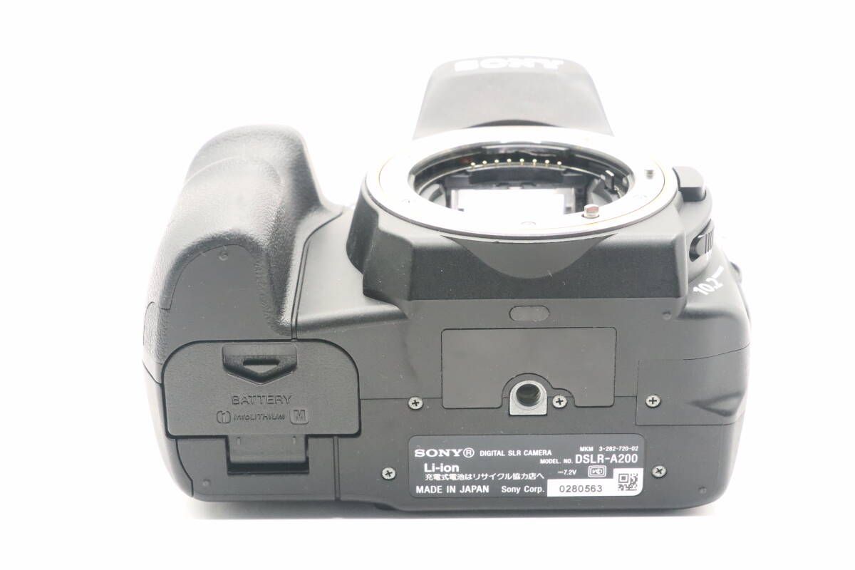 ☆良品☆ソニー SONY α200 DSLR-A200 ボディ+ DT 18-70mm F3.5-5.6 
