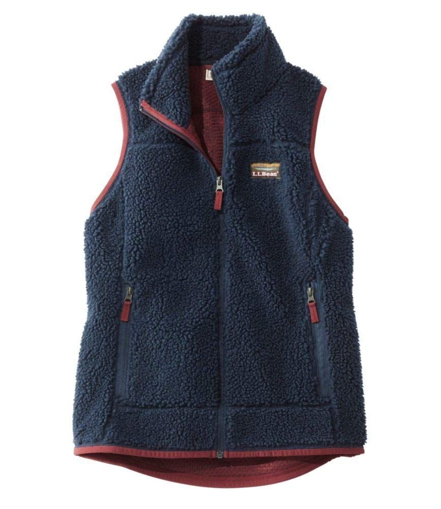 Size XS_Color ネイビー エルエルビーン ウィメンズ マウンテン パイル フリース ベスト 米国フィット レギュラー XSサイズ ネイビー 0TAC220001