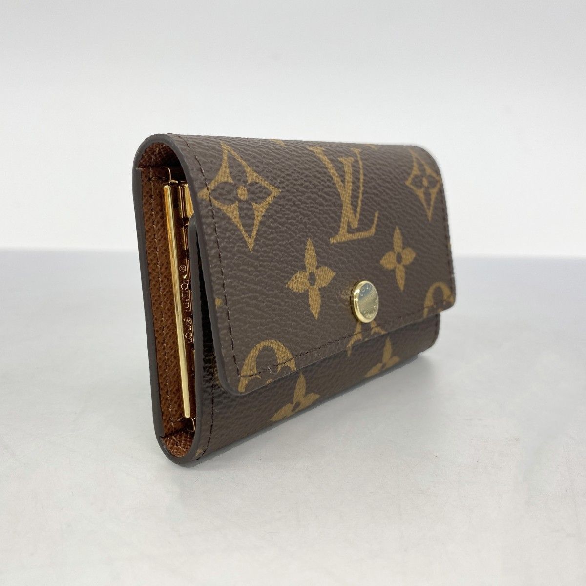5md3903 ルイヴィトン キーケース モノグラム ミュルティクレ6 M62630 ブラウン メンズ レディース ユニセックス
