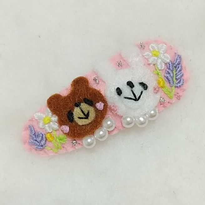 【Silk Hana】No.52  ピンク 桃の花 かんざし Silk Hana】No.52 ピンク 桃の花 かんざし Silk Hana】No.52