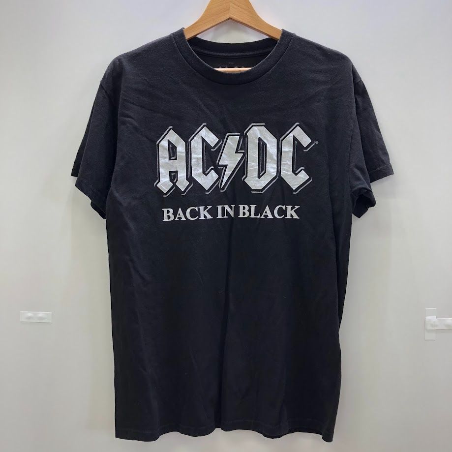 black midi　ブラックミディ　ツアーバンドTシャツ　黒 クイーン QUEEN フレディマーキュリー 黒 B バンド Tシャツ tee