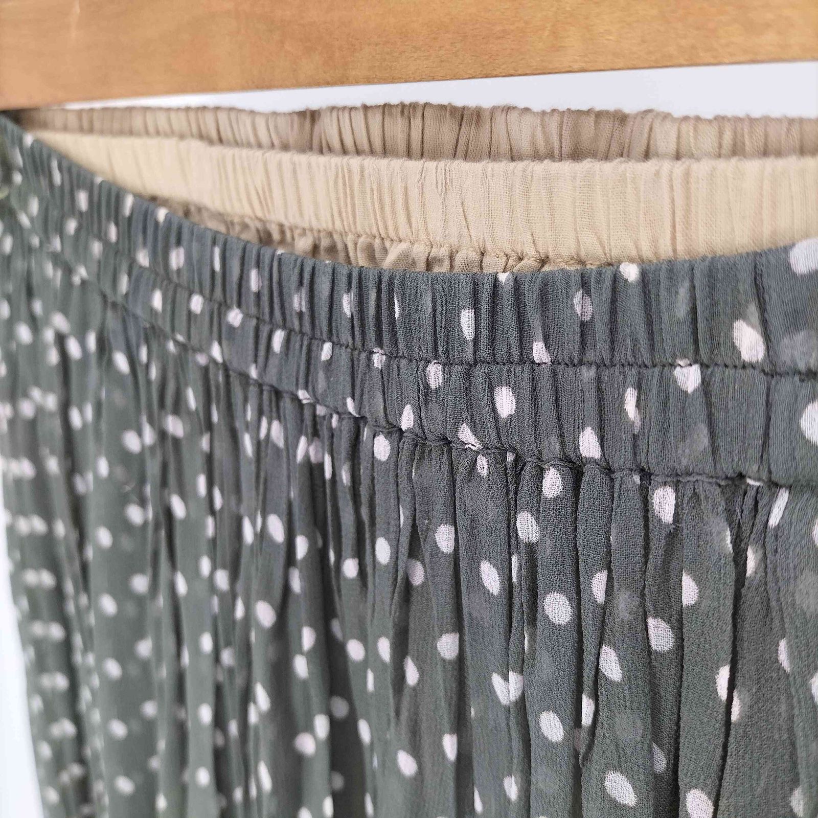 メドモアゼル MES DEMOISELLES 20AW 別注 TRUENESS スカート POLKA  