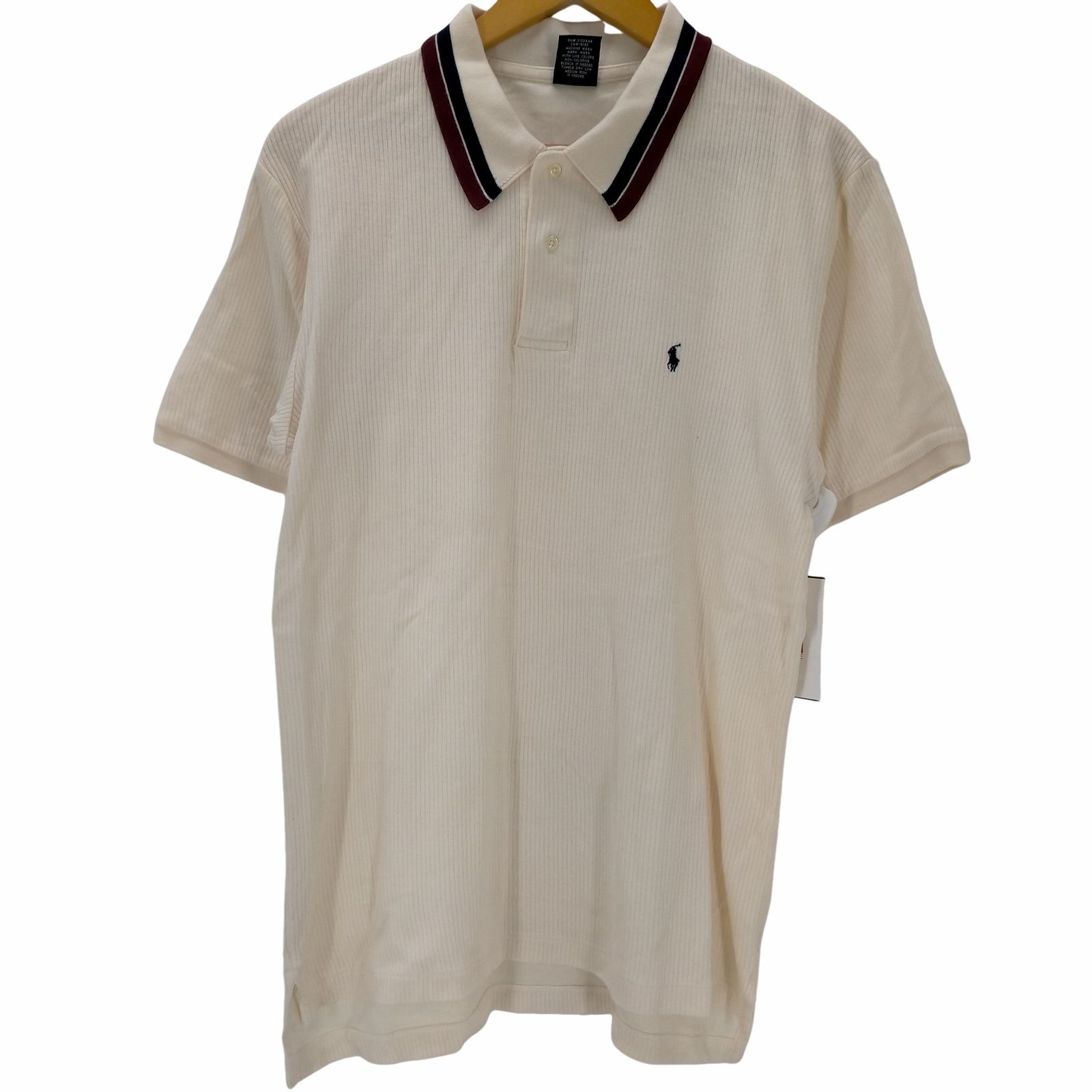 ポロバイラルフローレン Polo by RALPH LAUREN S/S スモールポニー刺繍ポロシャツ メンズ JPN：L 