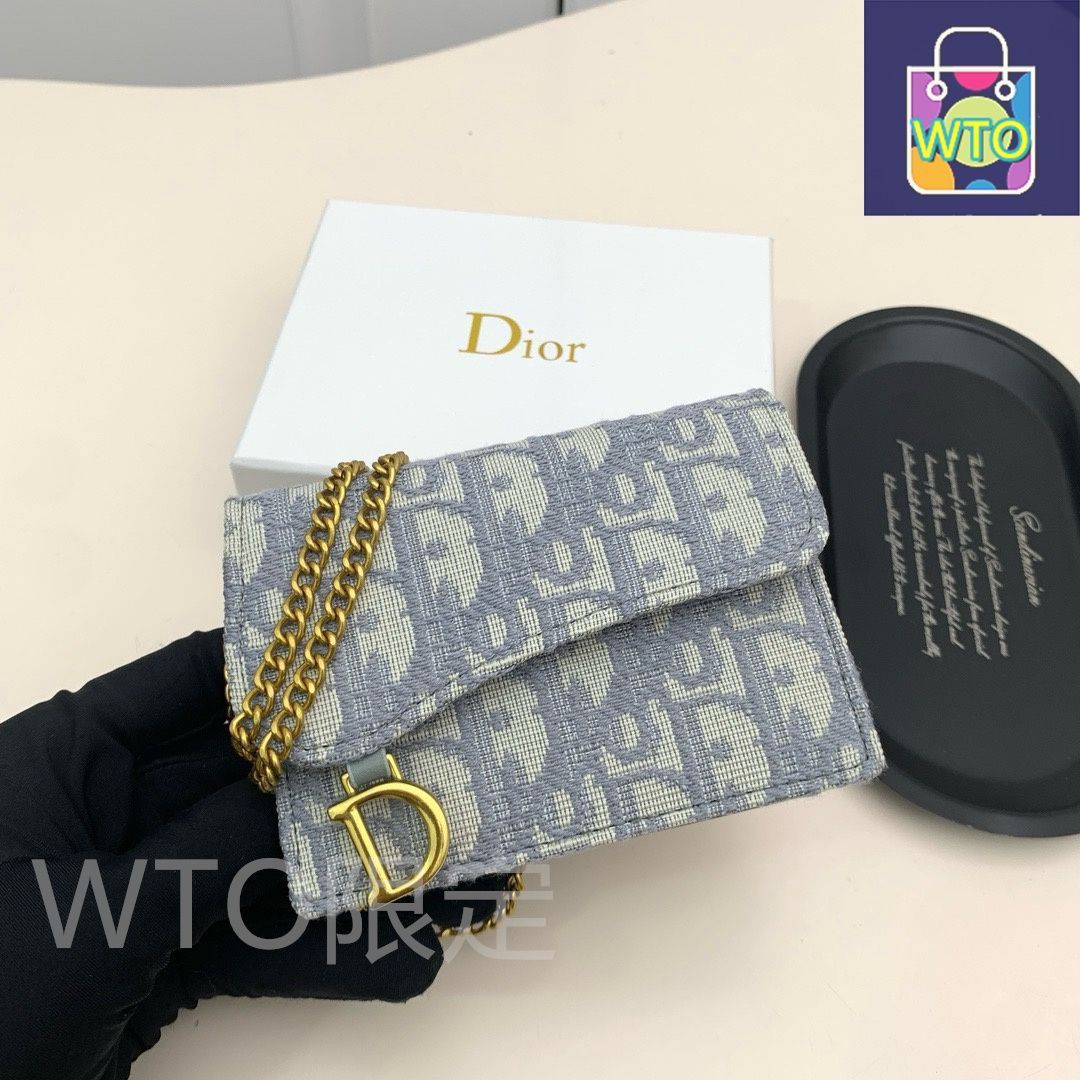 今日特価】Dior ディオール サドル シリーズ ウォレット