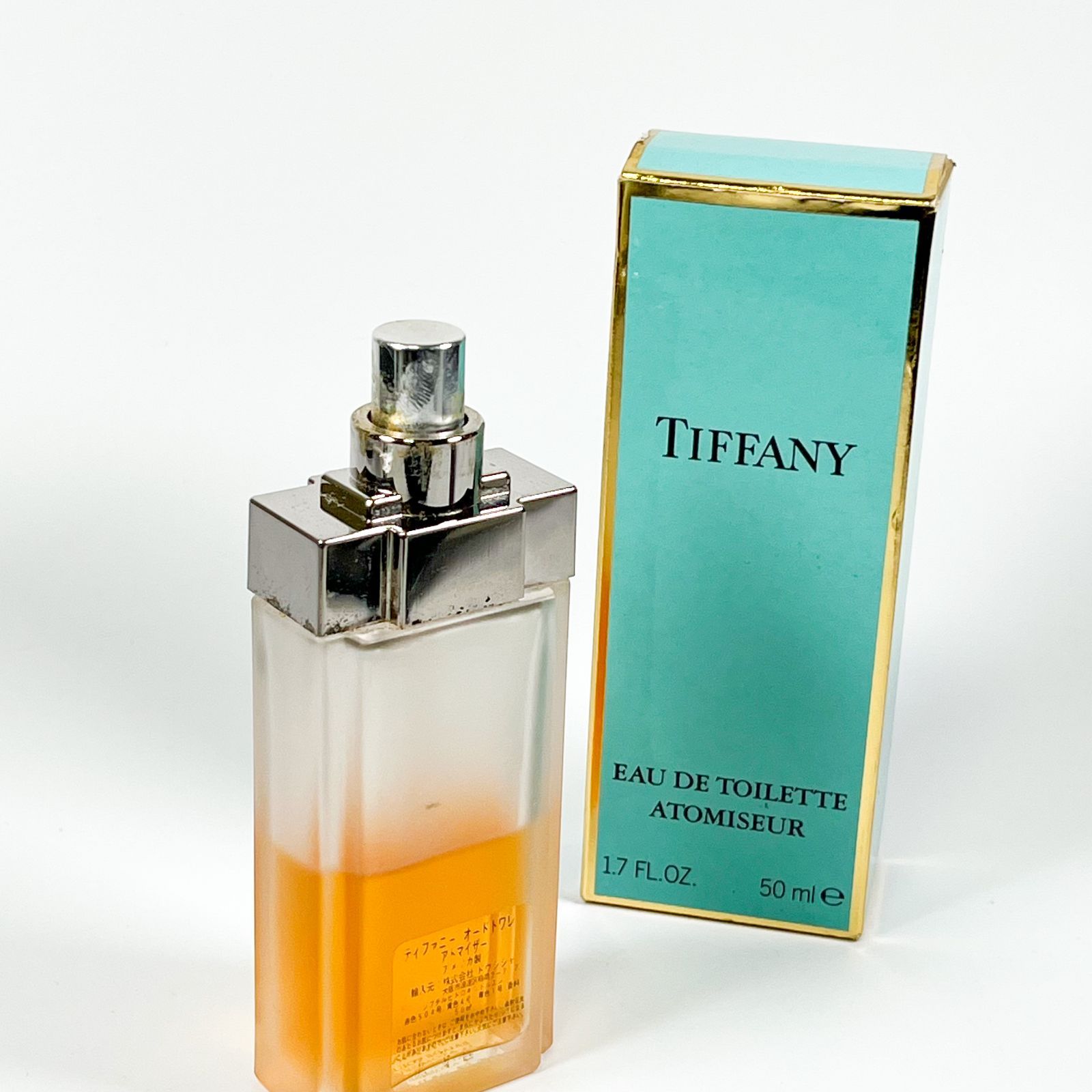 KA25】TIFFANY ティファニー アトマイザー オードパルファム 50ml 残量