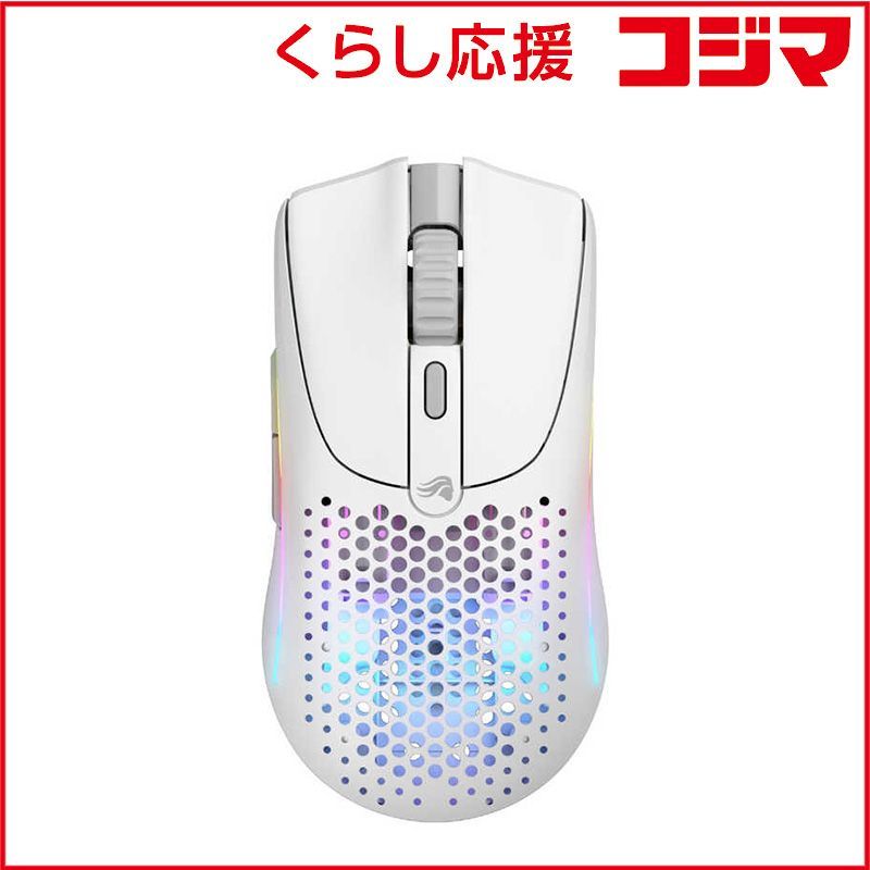 未開封 GLORIOUS ゲーミングマウス Glorious Model O 2 Mini Wireless 有線|無線 ワイヤレス | 6ボタン Matte White GLO-MS-OMWV2-MW ♥ 送料無料