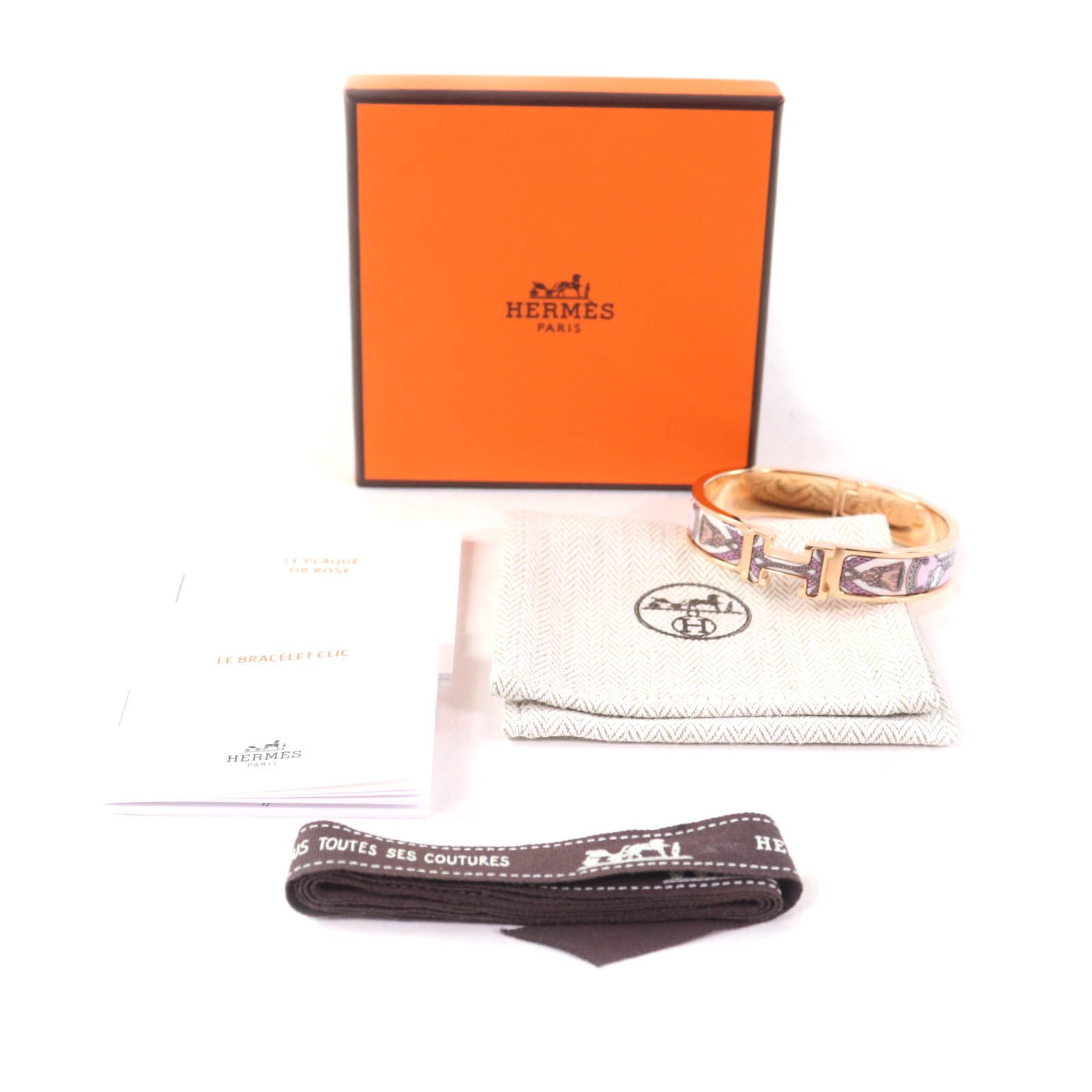 未使用品☆HERMES エルメス クリックH/グラン・アパラ オーブ
