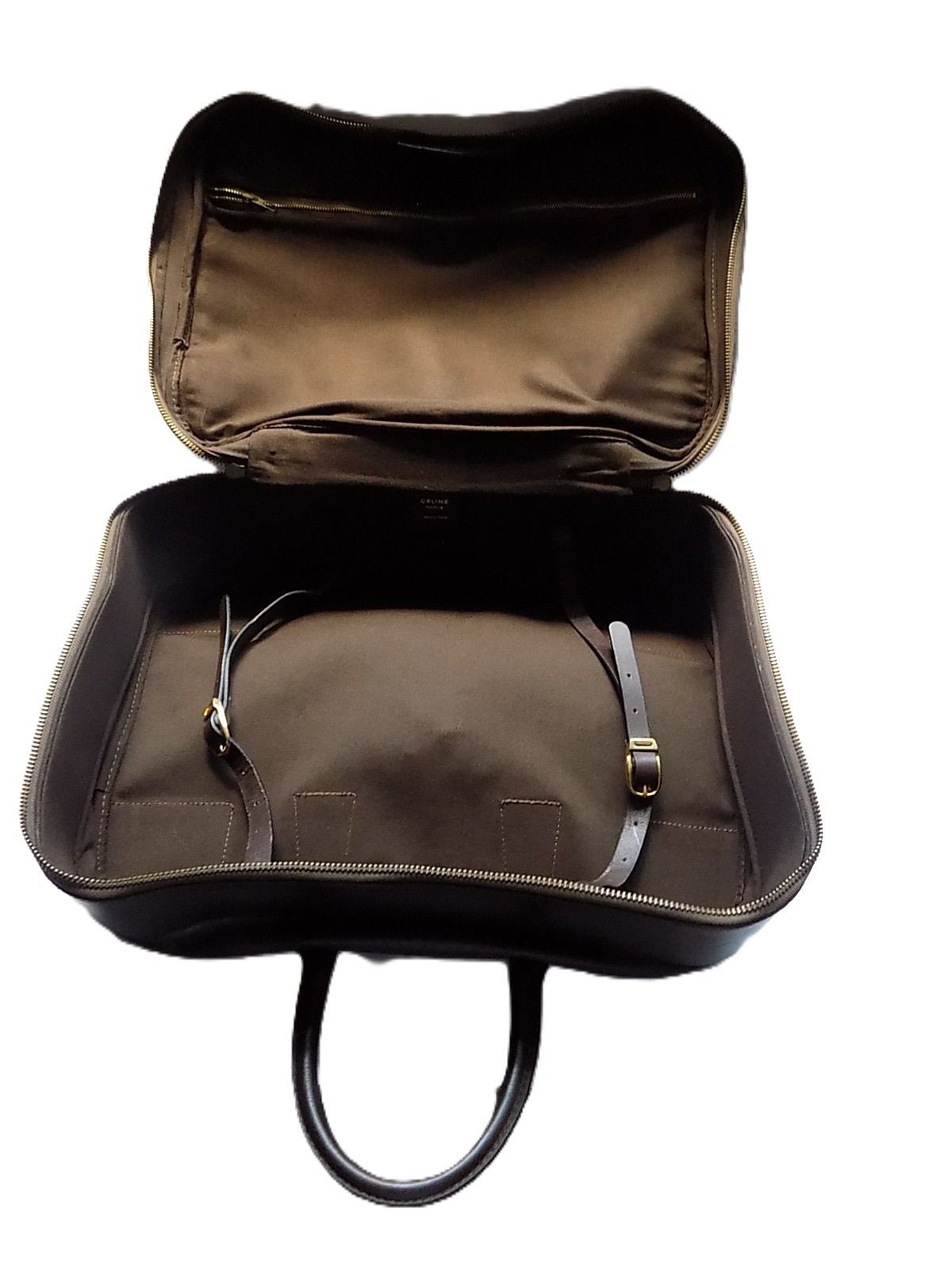 ○CELINE セリーヌ モノグラムジャガード トラベルバッグ/mo-A-215 