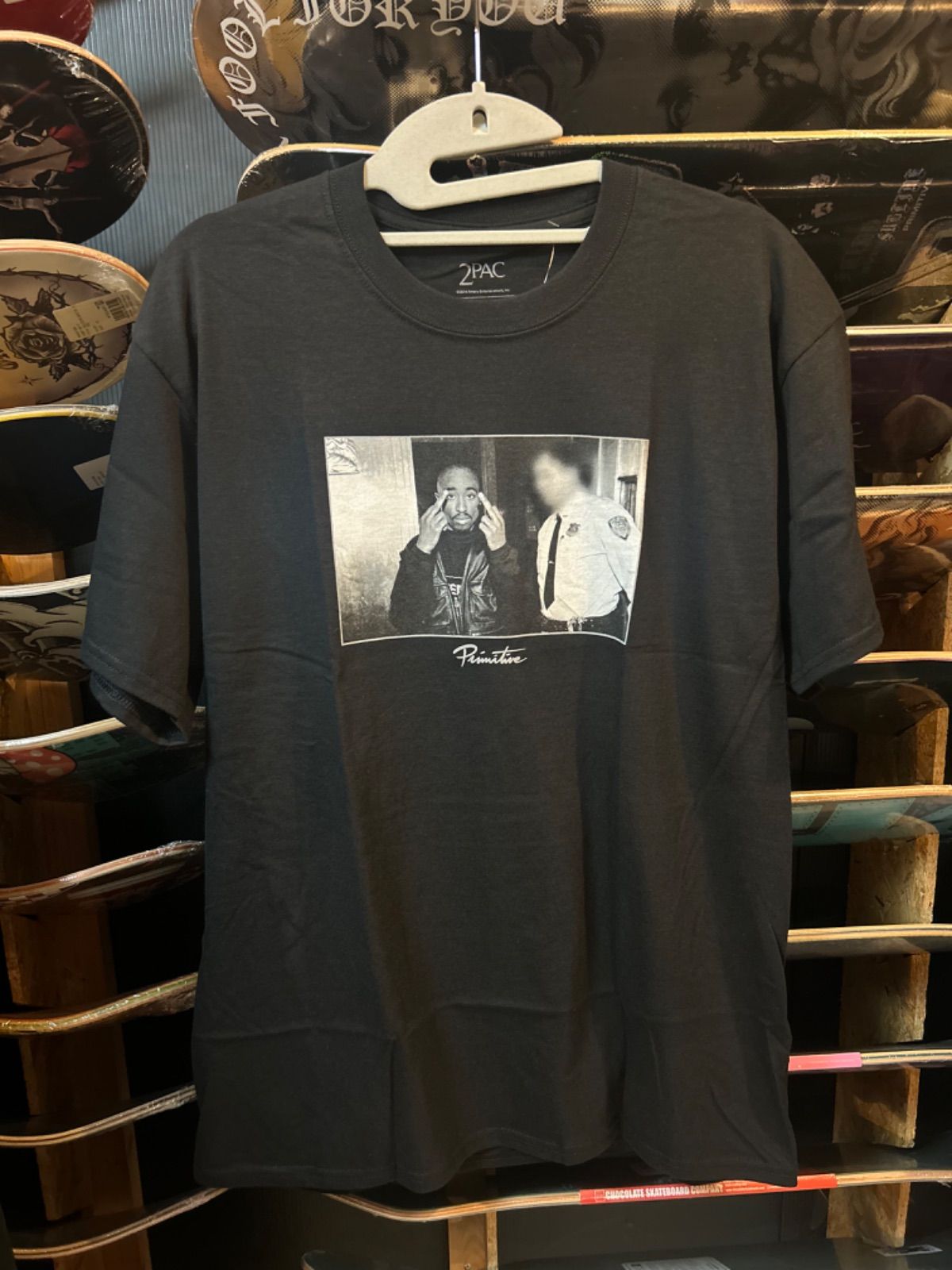 PRIMITIVE ICON TEE ブラック サイズ L