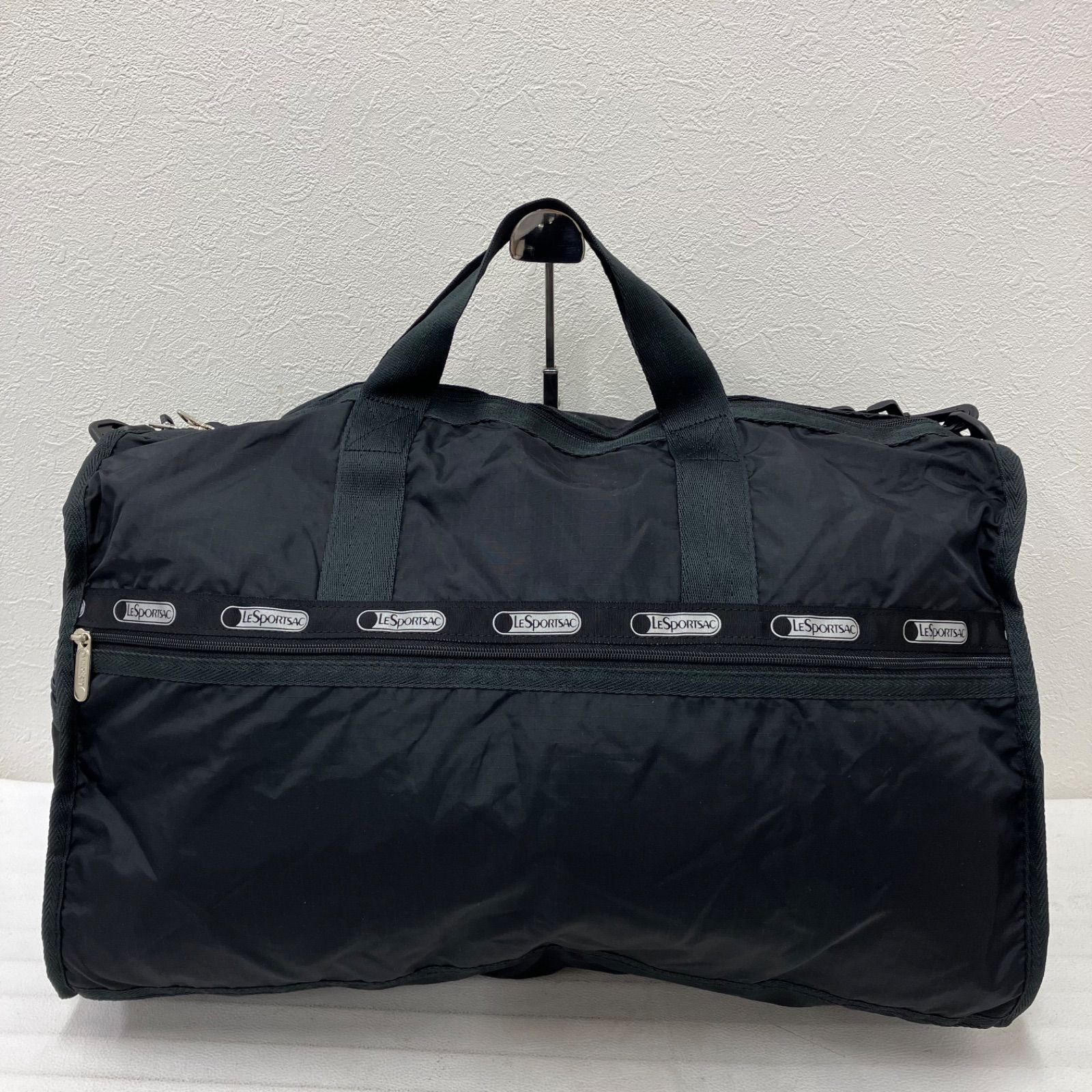 LESPORTSAC レスポートサック ボストンバッグ 2ウェイ 大容量 黒 5237