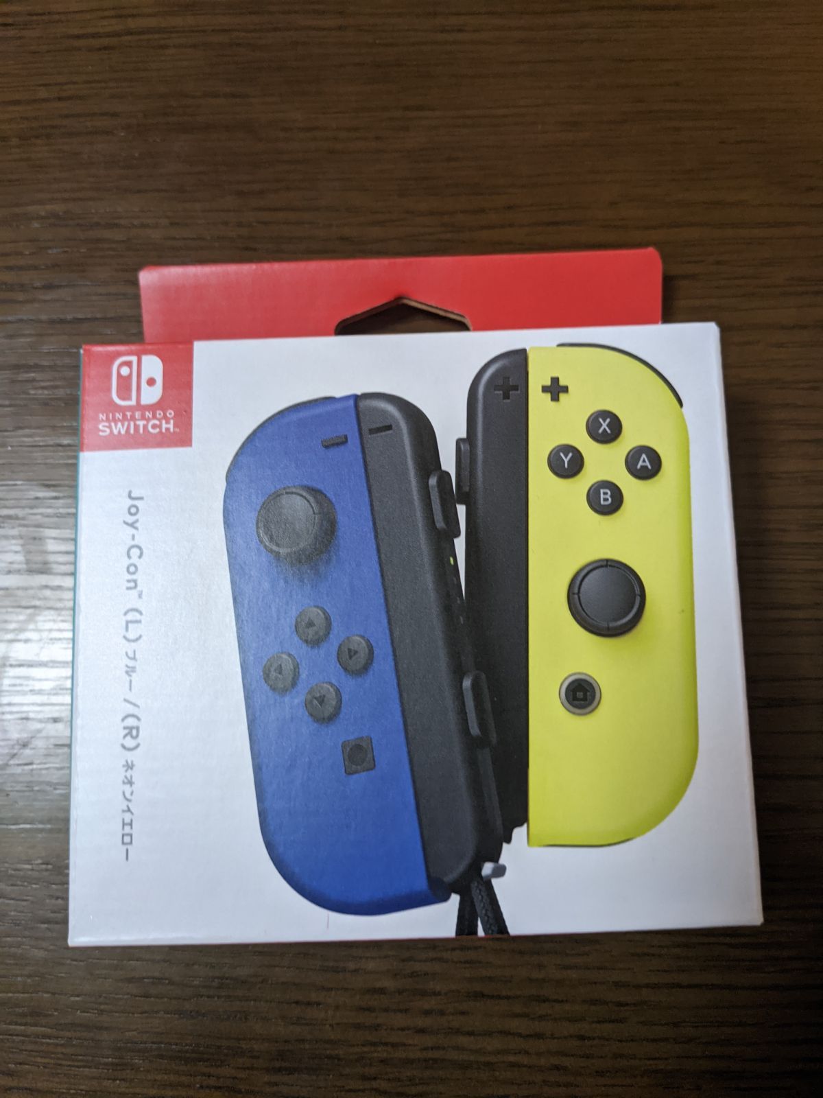 Nintendo Switch Joy-Con ブルー ネオンイエロー - メルカリ