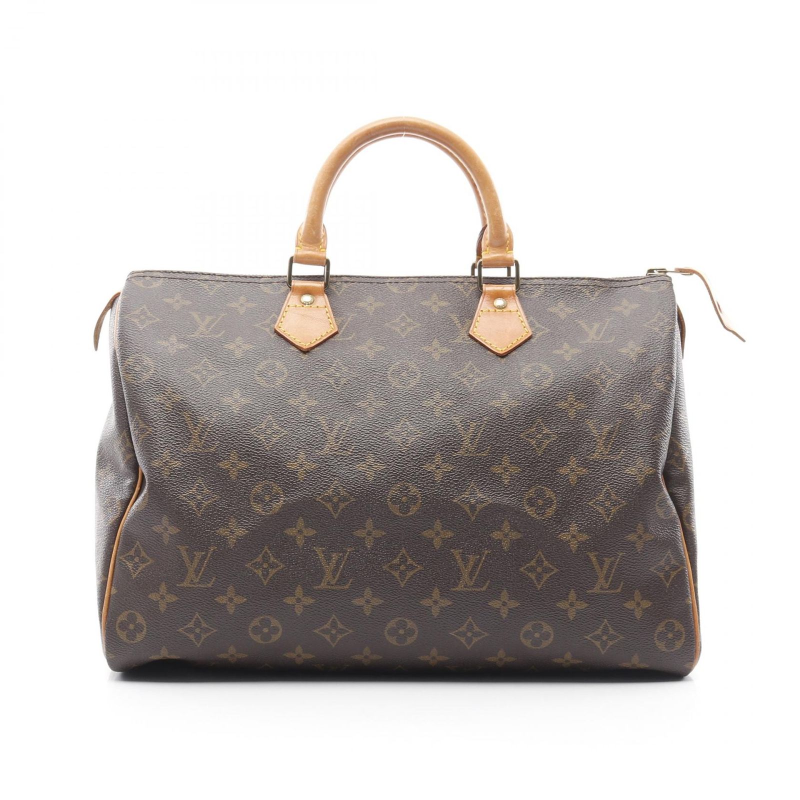 ルイ ヴィトン LOUIS VUITTON ハンドバッグ スピーディ35 M41524 PVCコーティングキャンバス レザー スピーディ35 レディース Used B