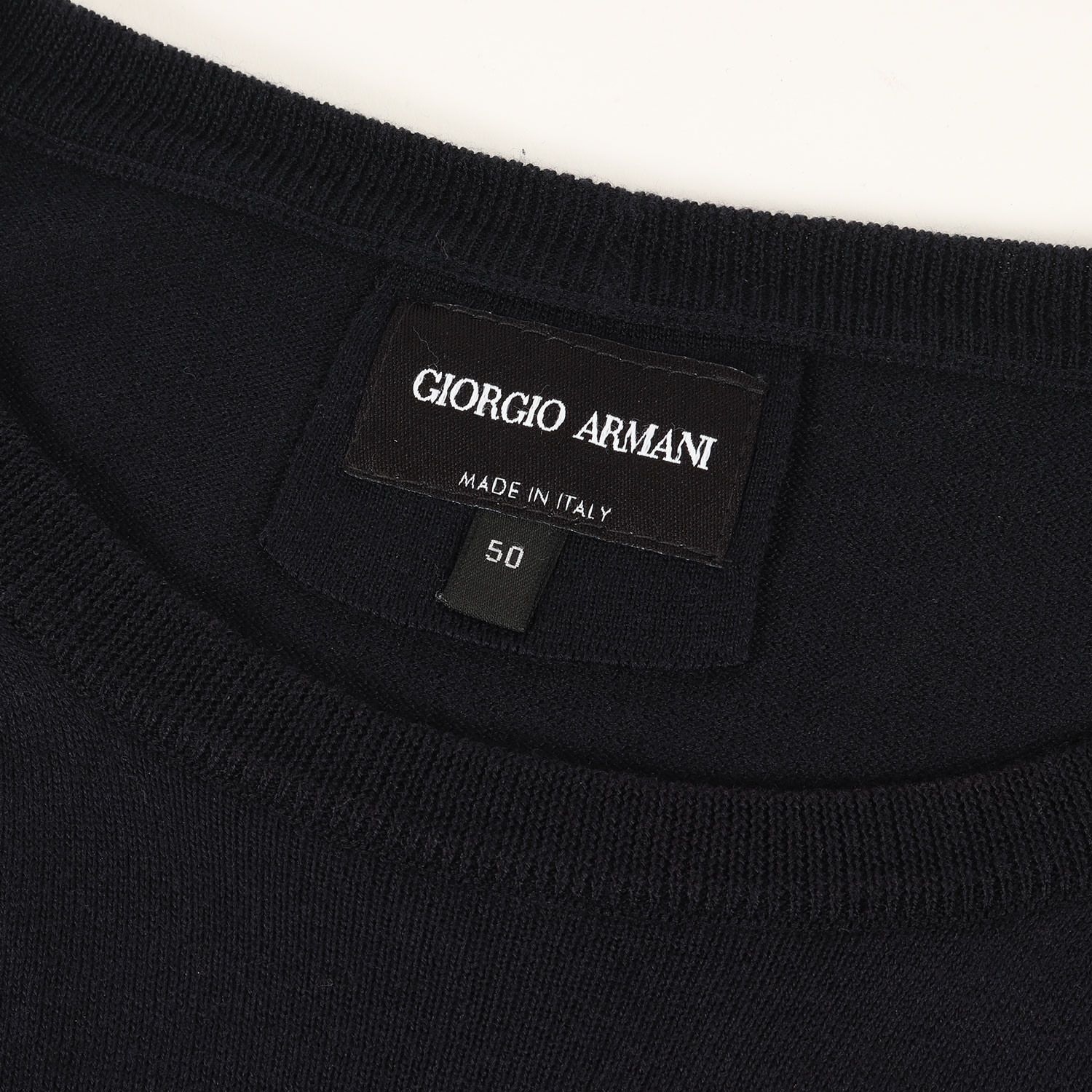 Giorgio Armani ニットセーター サイズ50 GIORGIO ARMANI ジョルジオアルマーニ ニット サイズ:50 / シルク
