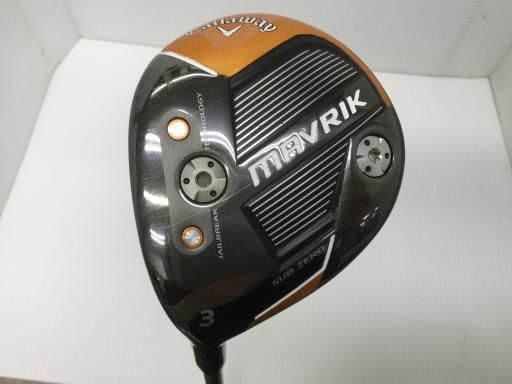 【】 キャロウェイ MAVRIK SUBZERO 3W レフティ フェアウェイウッド FW リシャフト (フレックスその他) メンズ 男性用 左利き レフティ 左用 Cランク ゴルフクラブ