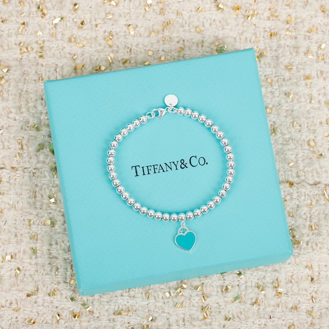 Tiffany & Co. ティファニー ブルー ハート ブレスレット