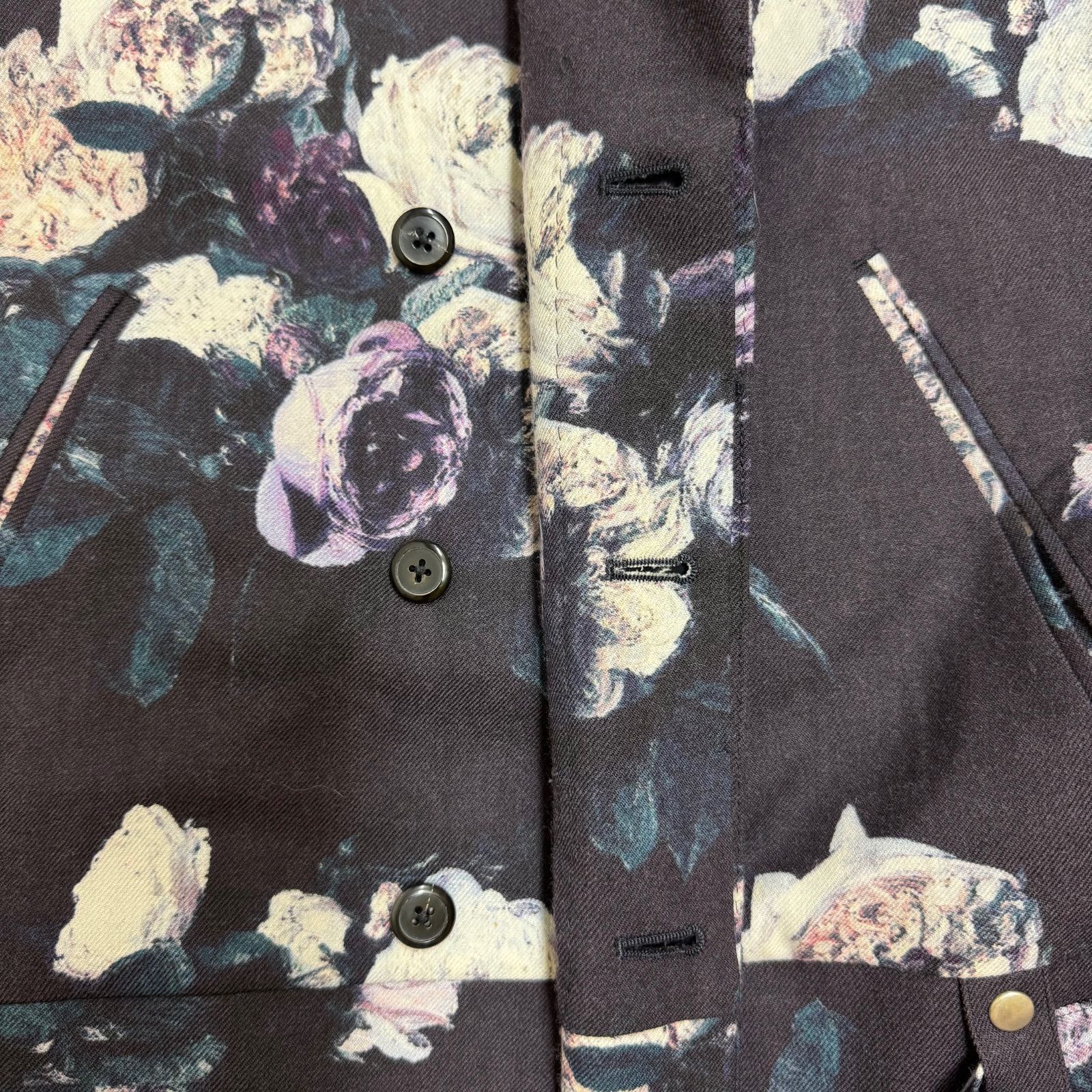 LAD MUSICIAN 17SS FLOWER RIDERS JACKET 花柄 フラワー